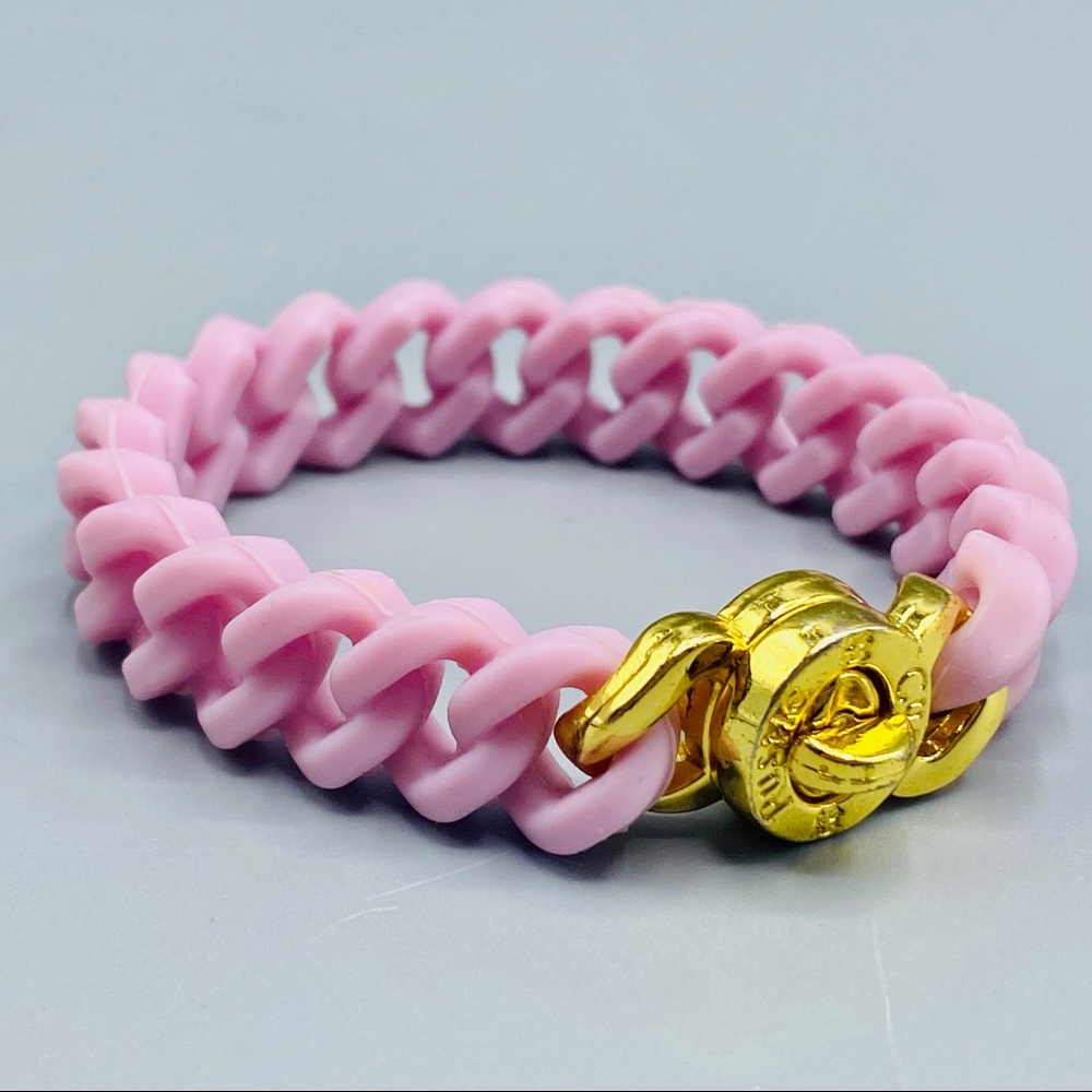 Collectors Purple & Gold Rustic Cuff Bracelet